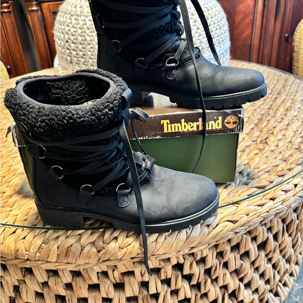 Timberland Black Winter Boots
